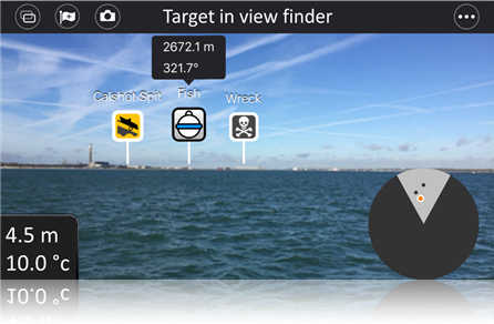 Dragonfly-app - indstil søgeren | Raymarine fra FLIR